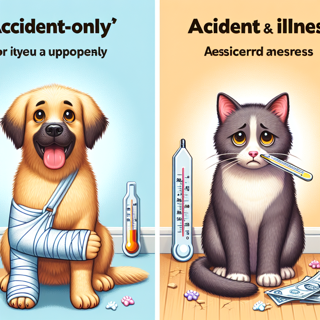 Accident only vs. accident and illness pet insurance: which one truly fits your furry companion?